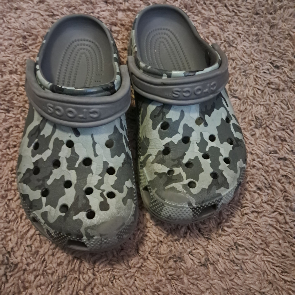 Crocs Kids' Camouflage Clogs
